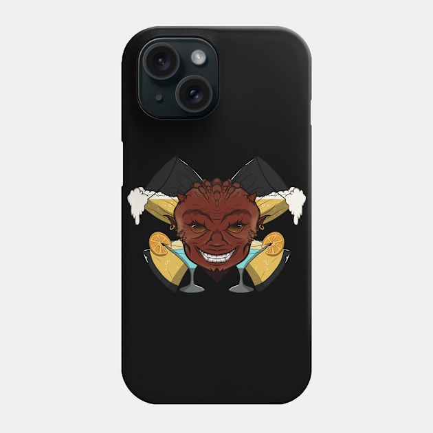 Devil's Bartender (no caption) Phone Case by RampArt