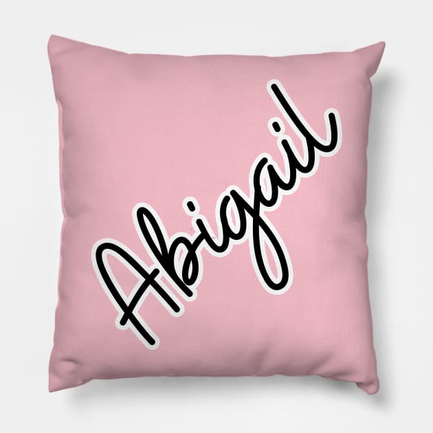 Abigail personalized name Pillow by Personalizedname