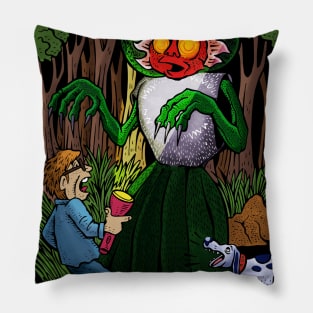 I Saw the Flatwoods Monster Pillow