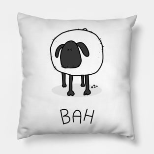 Grumpy Sheep Pillow