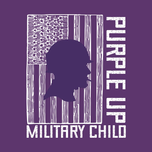Purple Up For Military Kids - Month of the Military Child 2023 by PraiseArts 