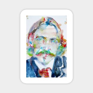 ROBERT LOUIS STEVENSON - watercolor portrait .2 Magnet