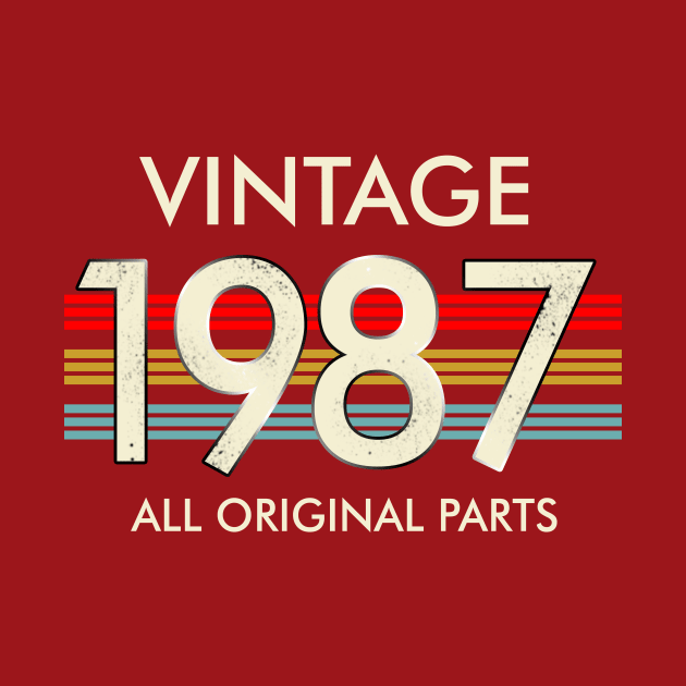 Vintage 1987 All Original Parts by louismcfarland