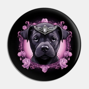 Cute Staffy Pin