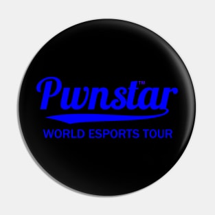 Pwnstar™ Blue World Esports Tour Baseball Swash 3 Pin