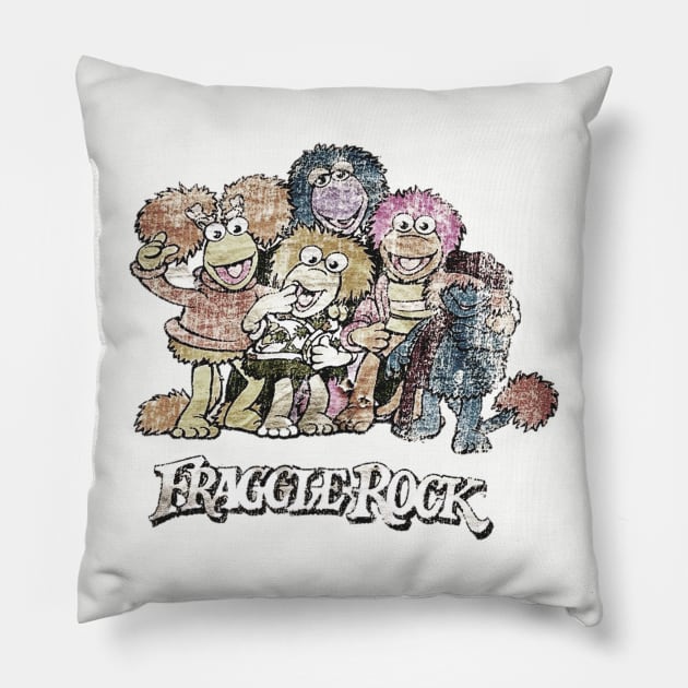 Vintage Fraggle Rock Pillow by Maréee Noiree