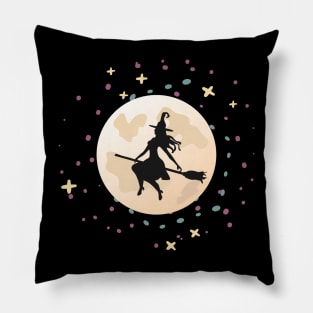 Witch Broom Pillow