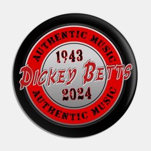 Dickey Betts 1943 2024 Music D1 Pin