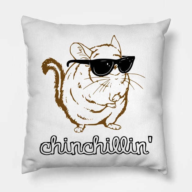 Chinchillin Pillow by StereotypicalTs