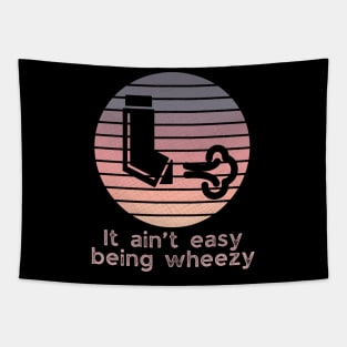 It ain’t easy being wheezy pink Tapestry
