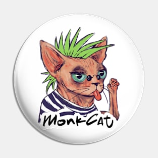 MonkCat Pin