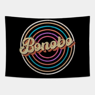 vintage circle line color Bonobo Tapestry