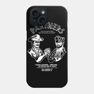 Partners Vintage Leather Gay Western LGBT NOLA Phone Case