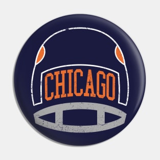 Chicago Retro Helmet - Navy Pin