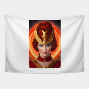 Sagittarius Girl Tapestry