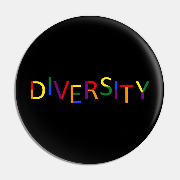 Diversity Pin by jazzworldquest