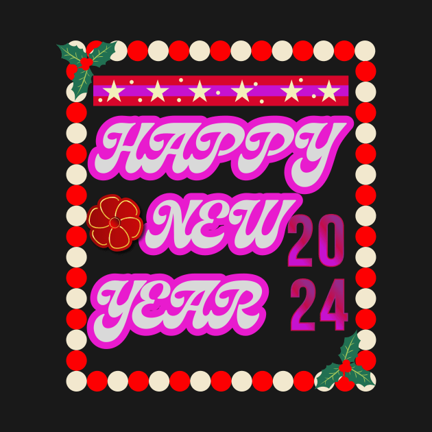 Happy New Year T-Shirt Funny by mondalamjad92