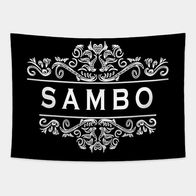 The Sport Sambo Tapestry by Polahcrea