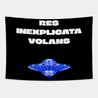 RES INEXPLICATA VOLANS (Unexplained Flying Object) Tapestry