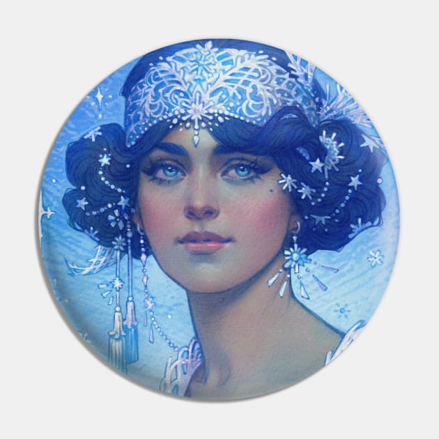 Snow Princess Pin by Dimary