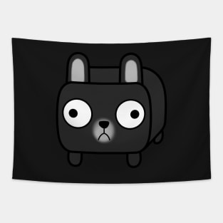 French Bulldog Loaf - Black Frenchie Tapestry