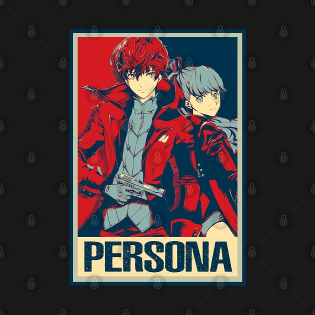 Personas 3's Evokers Exclusive Personas Anime T-Shirts Await You by Infinity Painting