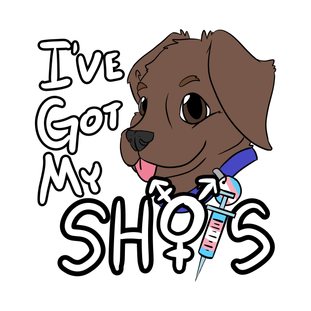 I've Got My Shots (Chocolate Lab, HRT) by malafight