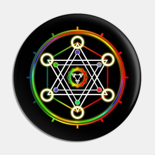 Spiritual Geometry / David's Star 04 Pin