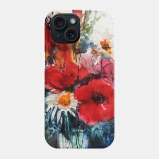 Loose Floral Watercolor #02 Phone Case