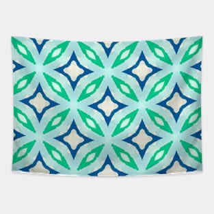 Ocean Glass Pattern Tapestry