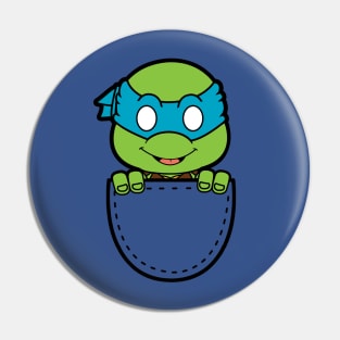 leonardo in the pocket Pin