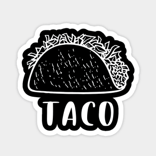 Cute Taco & Taquito Mom Dad Magnet