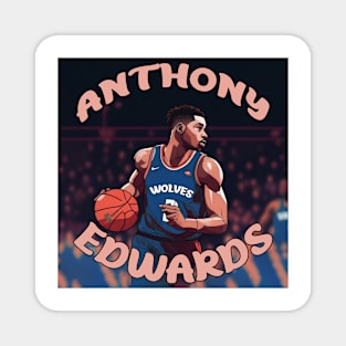 Anthony Edwards Anime Magnet