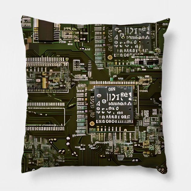 Electronic Pillow by AlienMirror