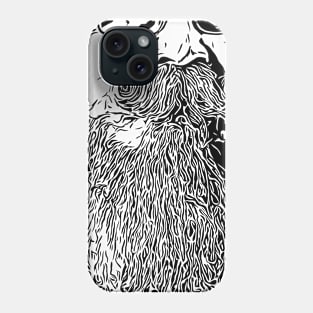 Biker mustache Beard Phone Case