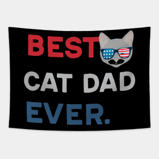 Best cat dad ever Tapestry