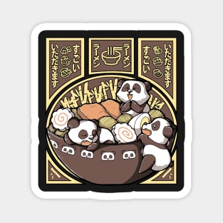 Panda Ramen Magnet