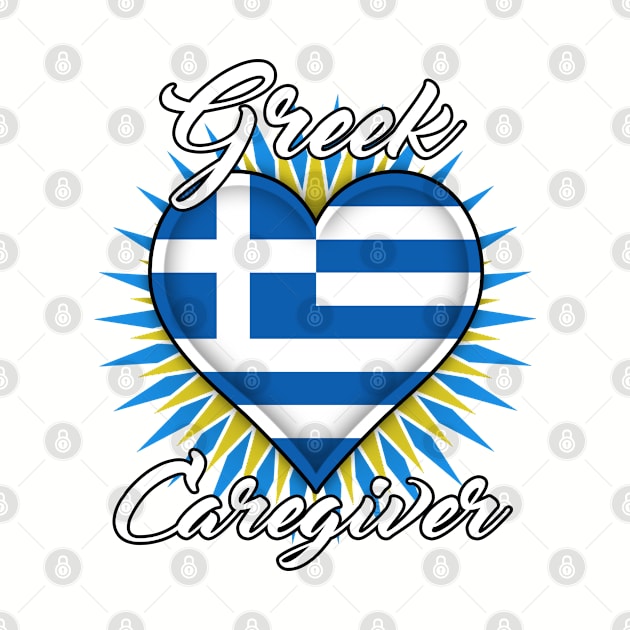 Greek Caregiver (white font) by WCN Store