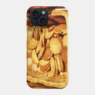 Ginger Snap Cookies in Basket Phone Case