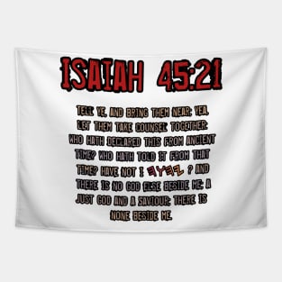 Isaiah 45:21 Tapestry