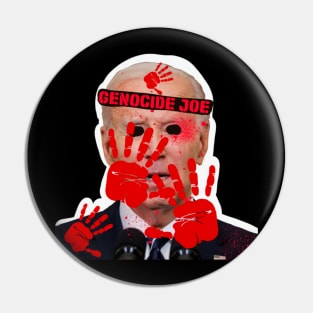 Genocide Joe - Back Pin