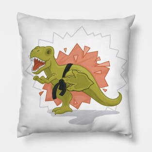 Side Kick T-Rex Pillow