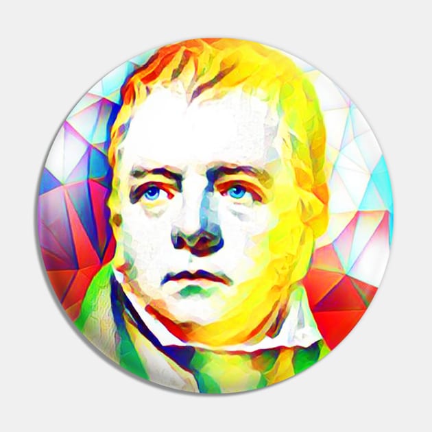 Walter Scott Colourful Portrait | Walter Scott Artwork 12 Pin by JustLit