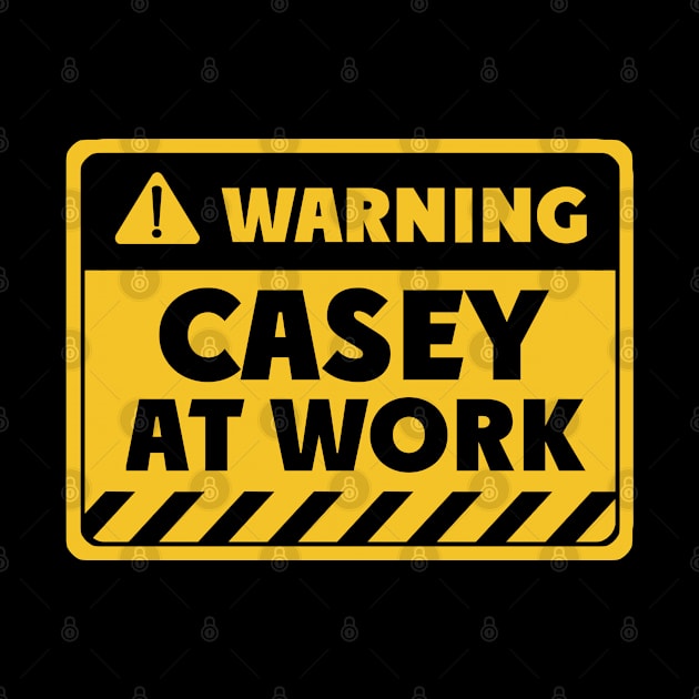 Casey at work by EriEri