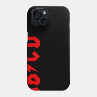 ACDC ABCD Parody Shirt rock and roll Phone Case