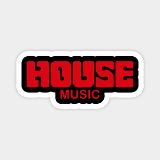 House Music EDM DJ Festival Magnet