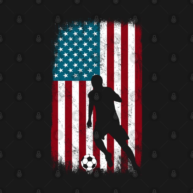 Soccer US Flag by Cooldruck