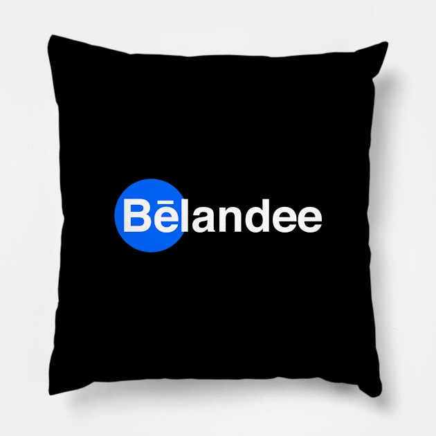 Bēlandee Pillow by Mikey Miller