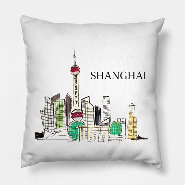 Shanghai Pillow by Just beautiful