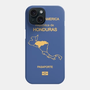 Honduras passport Phone Case